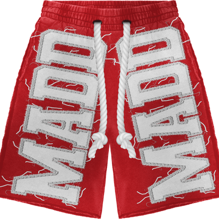 M2 Sweat Shorts (Red)