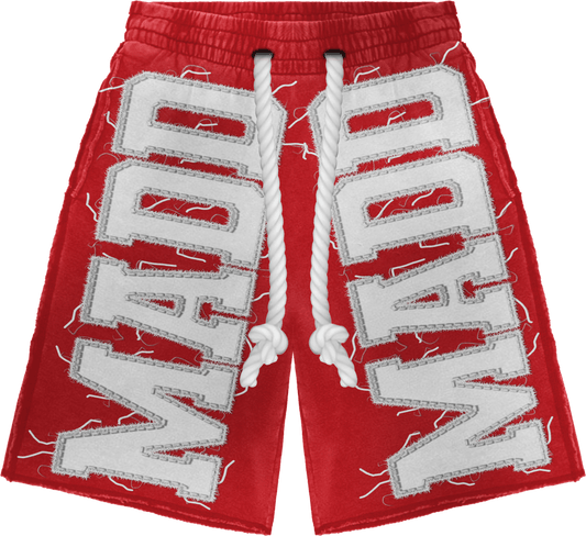 M2 Sweat Shorts (Red)